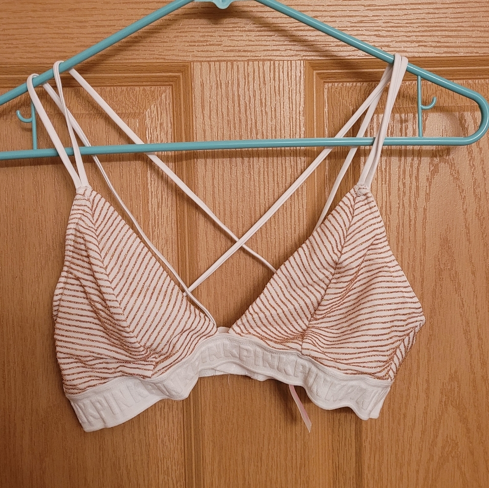 PINK Sparkly Bralette